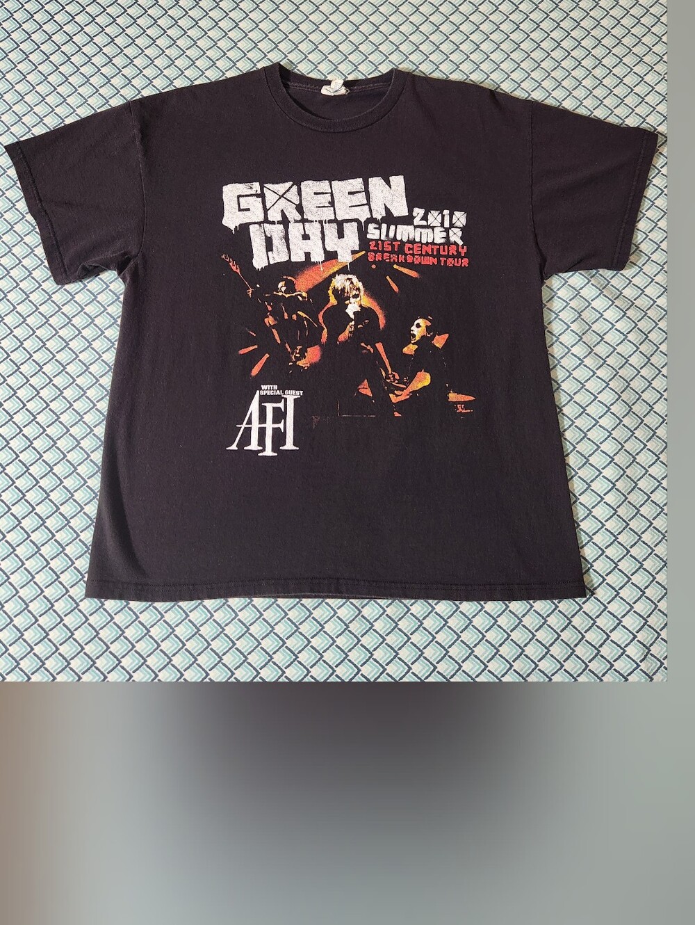 Green Day 2010 Tour T-Shirt